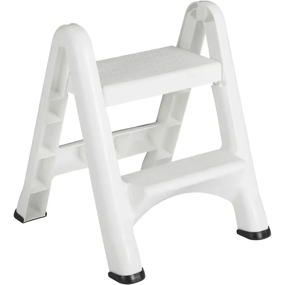EZ Step olding Stool, 2-Step, White