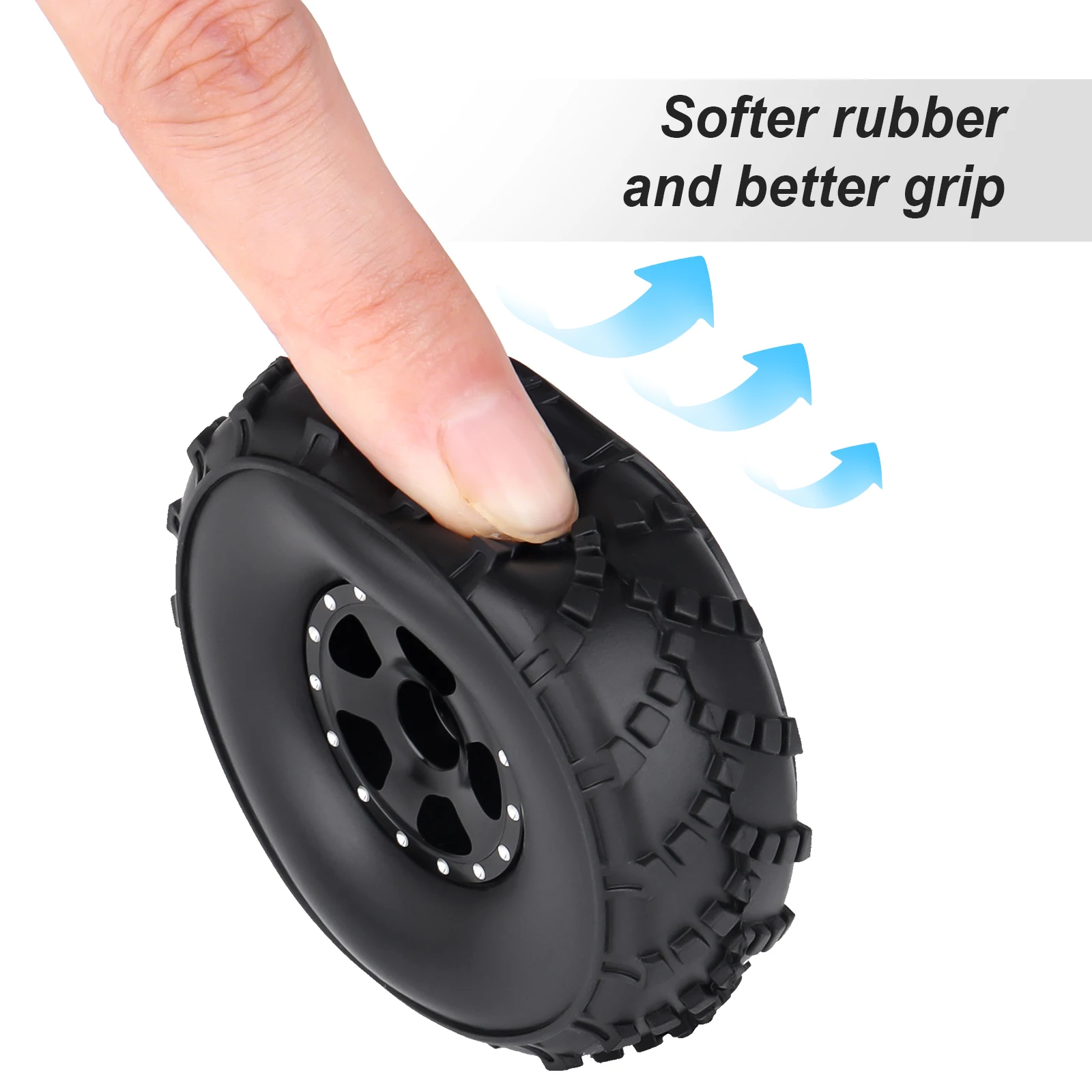 Neumáticos Todoterreno HobbyPa - Rc Rock Crawler reseña y precio
