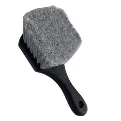 Brosse inoffensive pour livres et roues de voiture, manche court, lavage des jantes, véhicules, accessoires d'entretien