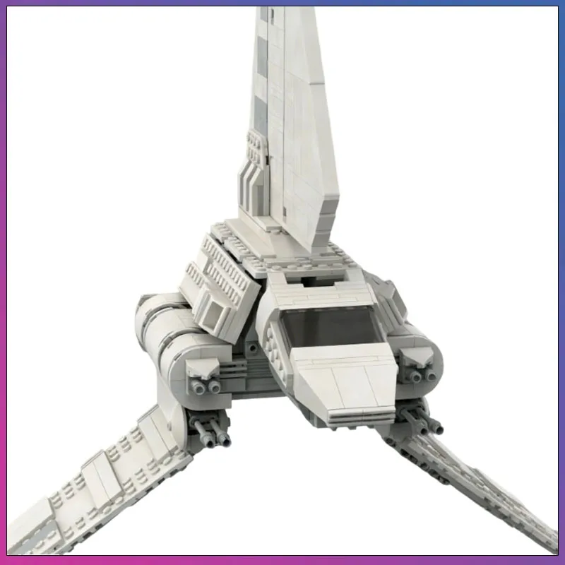 

Набор для сборки модели имперского шаттла класса Лямбда (970 деталей) MOC Space War, конструктор, креативная игрушка для мальчиков, подарок на день рождения