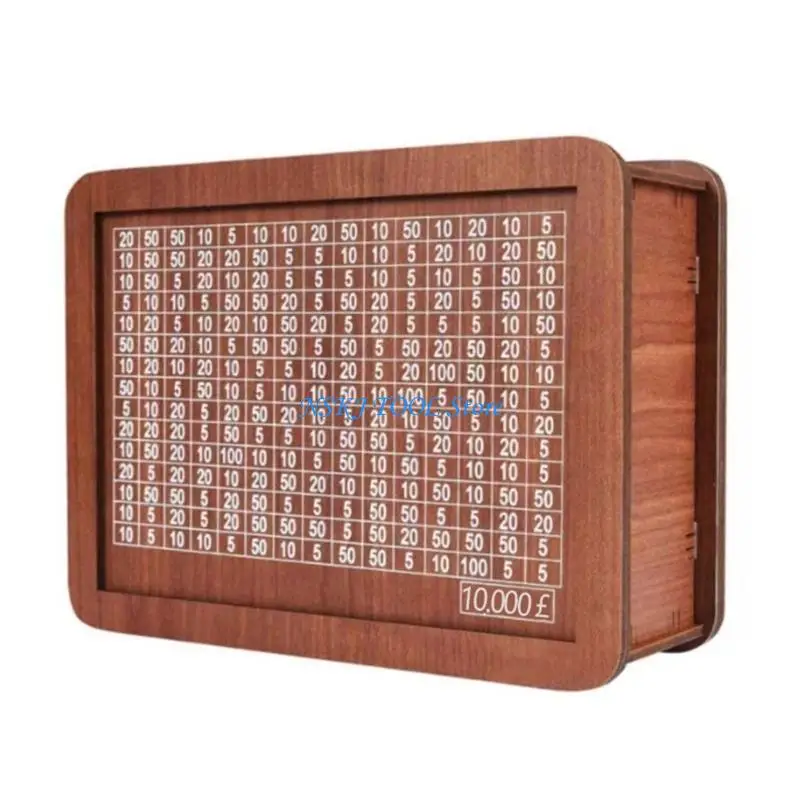 L8RC Money Box PiggyBanks Money Banks Reusable Money Box with Saving Goal