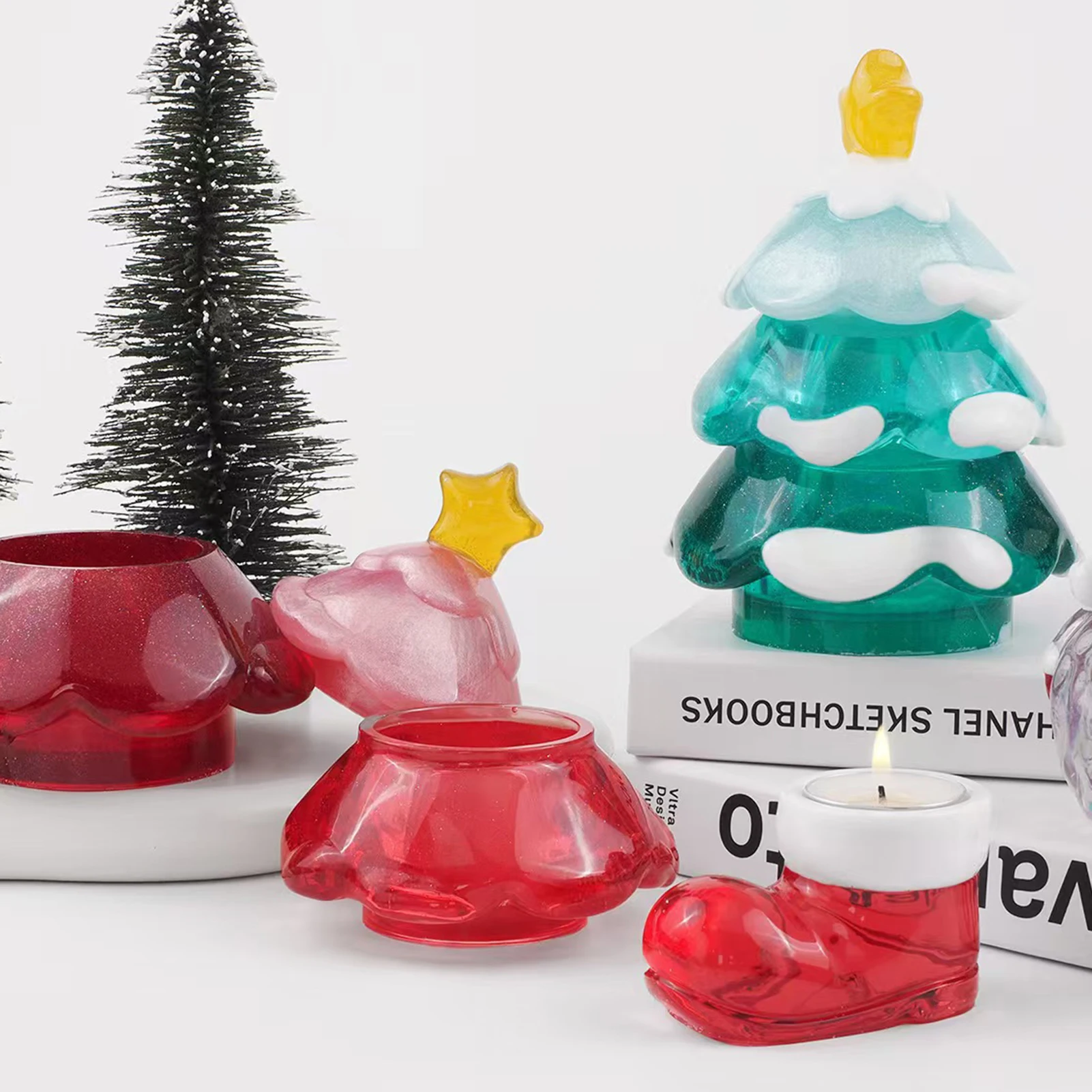 Molde de Silicona para Árbol d - Art And Craft Xmas Tree reseña y precio