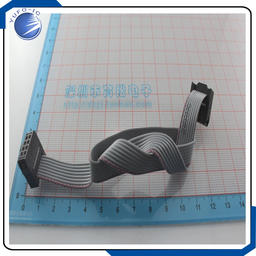 2PCS/LOT  2 FC-8P double WIRE length 30CM distance 2.54MM   electronics