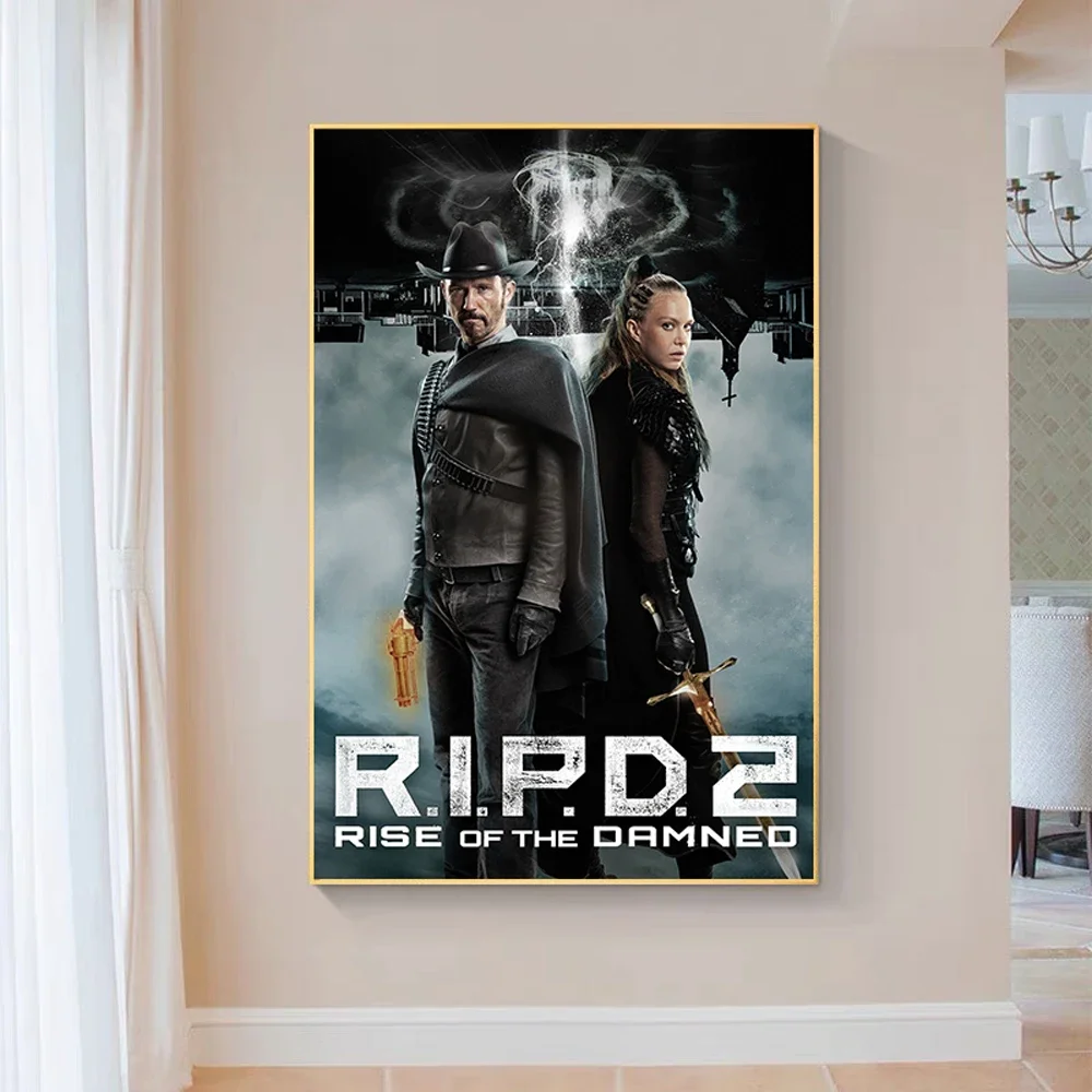 15 Classic Popular R.I.P.D. 2 Rise of the Damne Fall Movie Art Silk Cloth Wall Print Poster Home Deco Modern Style Festival Gift