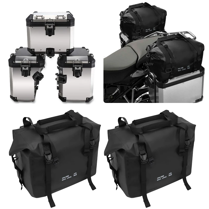 Motorcycle Top Box Panniers Bag Case Luggage Bag For BMW R 1200GS LC R1250GS Adventure ADV F750GS F850GS