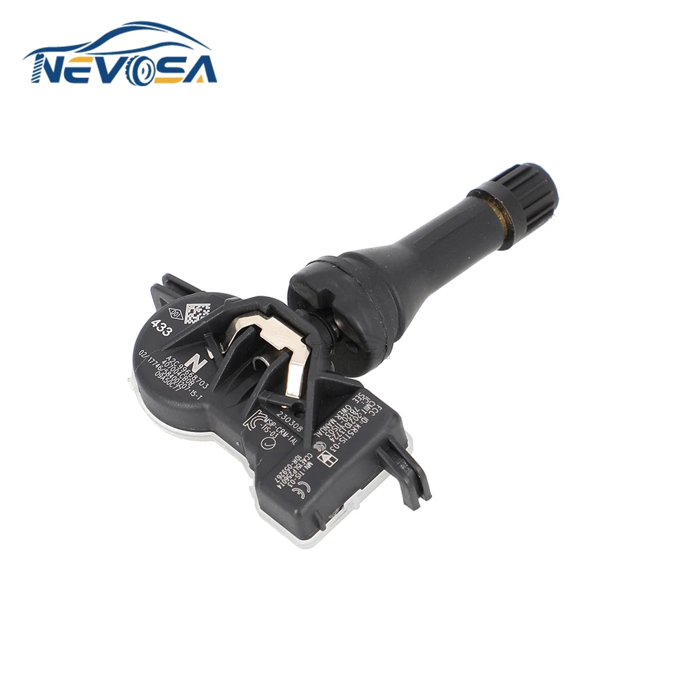 NEVOSA TPMS Sensors 40700-4CB0A For Nissan Almera Ateon CHatch For Infiniti QX50 For Renault Samsu SM6 Tire Pressure Systems 433