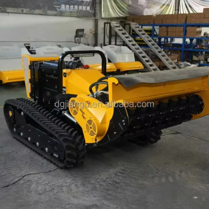 Forestry Mulcher Self Propelled 4 Stroke Heavy Duty Commercial Agricultural Lawn Mower Machine With Lawn Mower Blades