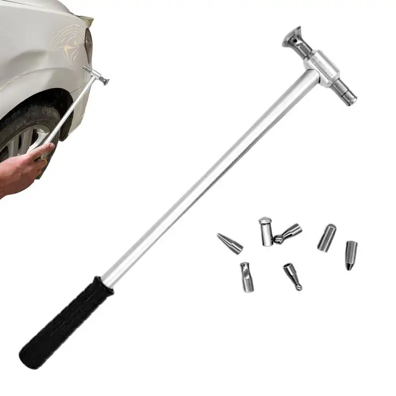 

Car Hammer Tool Auto Dent Repairing Leveling Hammer Professional Tool For Repairing And Leveling Car Dent Puller Set Dent