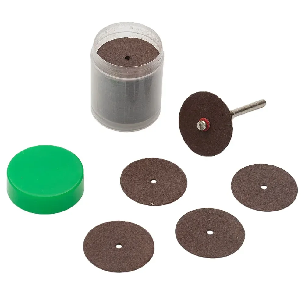 36 Pcs 24mm Cutting Disc Circular Saw Blade Grinding Wheel  +1pcs Connecting Rod  Rotary Tools Accessories