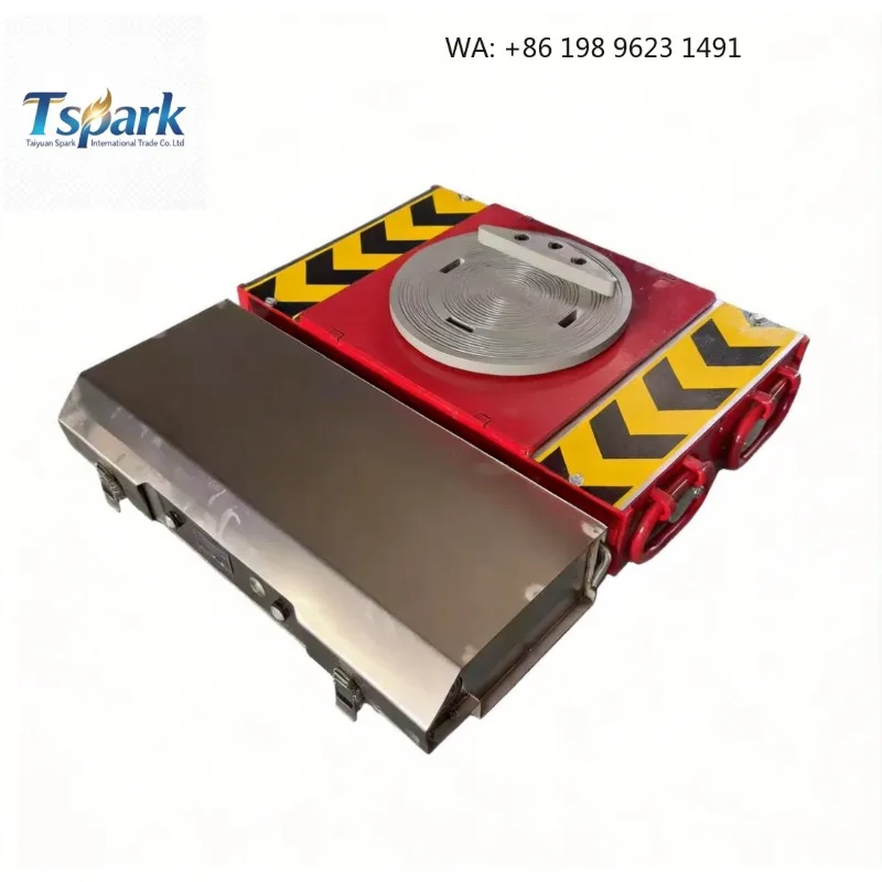 Sturdy‑Three‑Wheel‑‑Stair‑Climbing‑Dolly‑Cart, 200‑kg‑Wireless‑Remote‑Control‑Crawler‑Home‑Furniture‑Multi‑Floor‑Stair‑Transport