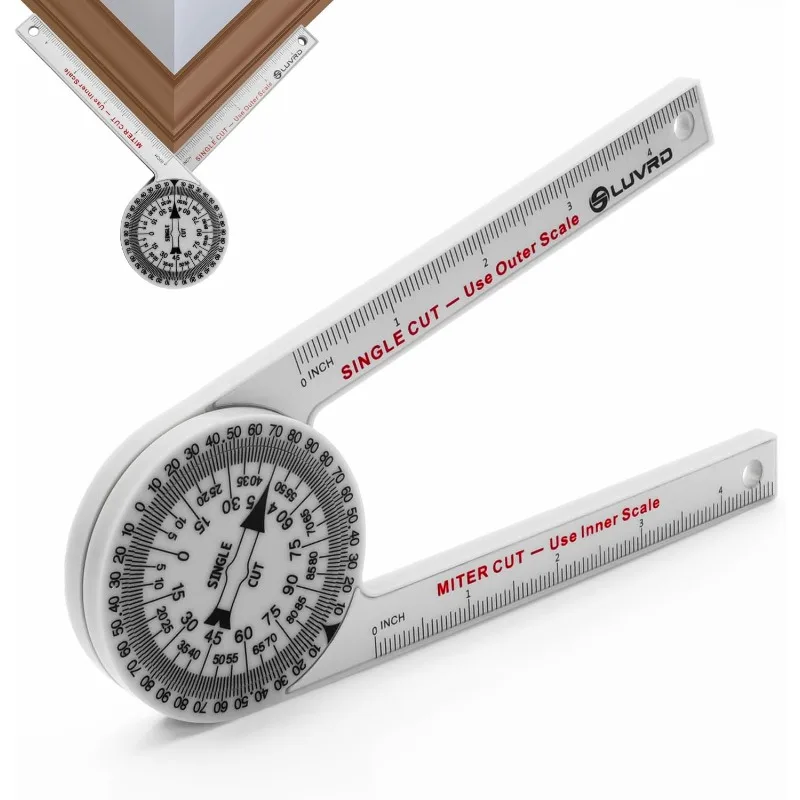 

Miter Saw Protractor, Professional Miter Angle Finder for Woodworking Replaces the Model #505P-7 Miter Protractor Angle Finder