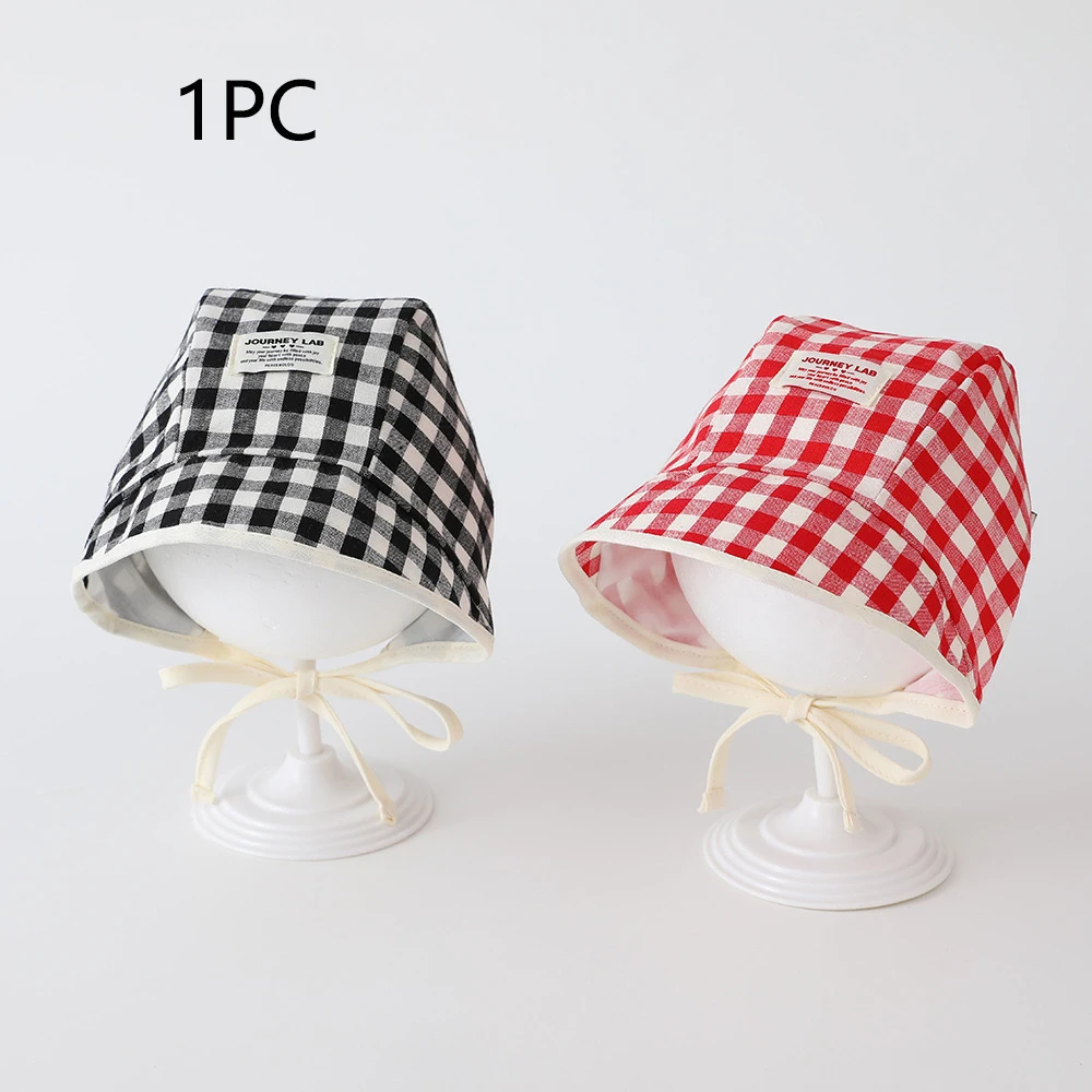 

Корейская детская панама от солнца унисекс для малышей, защитная шапка для прогулок весной и осенью, с защитой ушей и головы