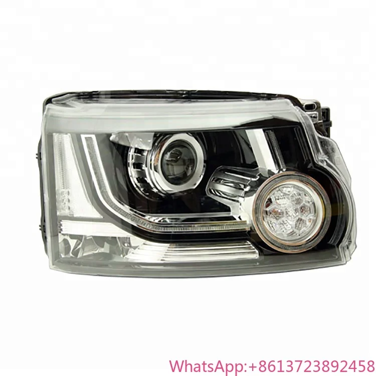 

Front Lights Head Lamp Headlight for Land Rover Discovery 3 05-09 Discovery 4 10-2013 Upgrade to LR4 14-16 LR052378 EH2213W029JE