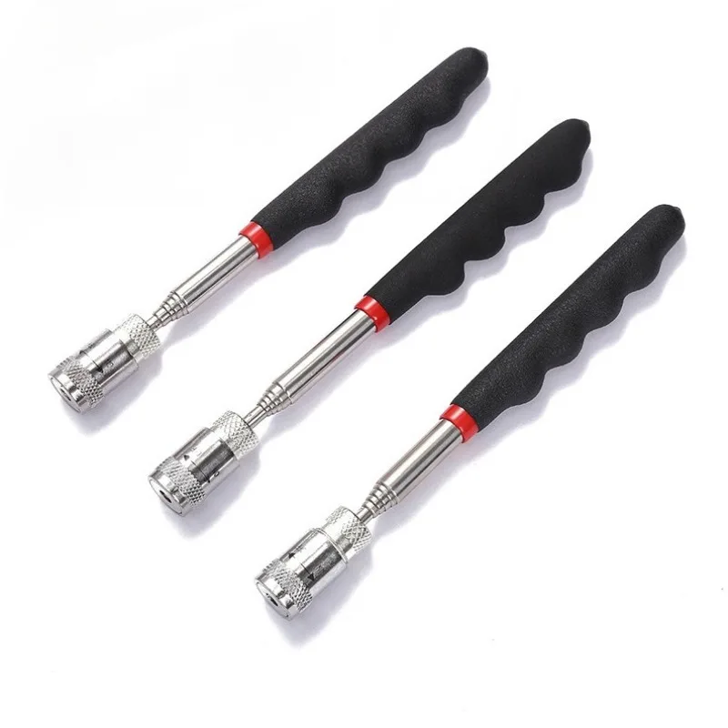  "Tiga de recogida de hierro magnética fuerte: recogedor de herramientas para exteriores con succión de tornillo, alta fuerza de atracción para recuperación de metal"