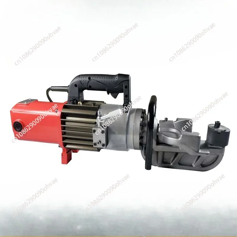 HRB-22 Electric Hydraulic Steel Bar Bending Machine Portable Rebar Fast Bender Handheld Straightening Tools Bend Range 4-22MM