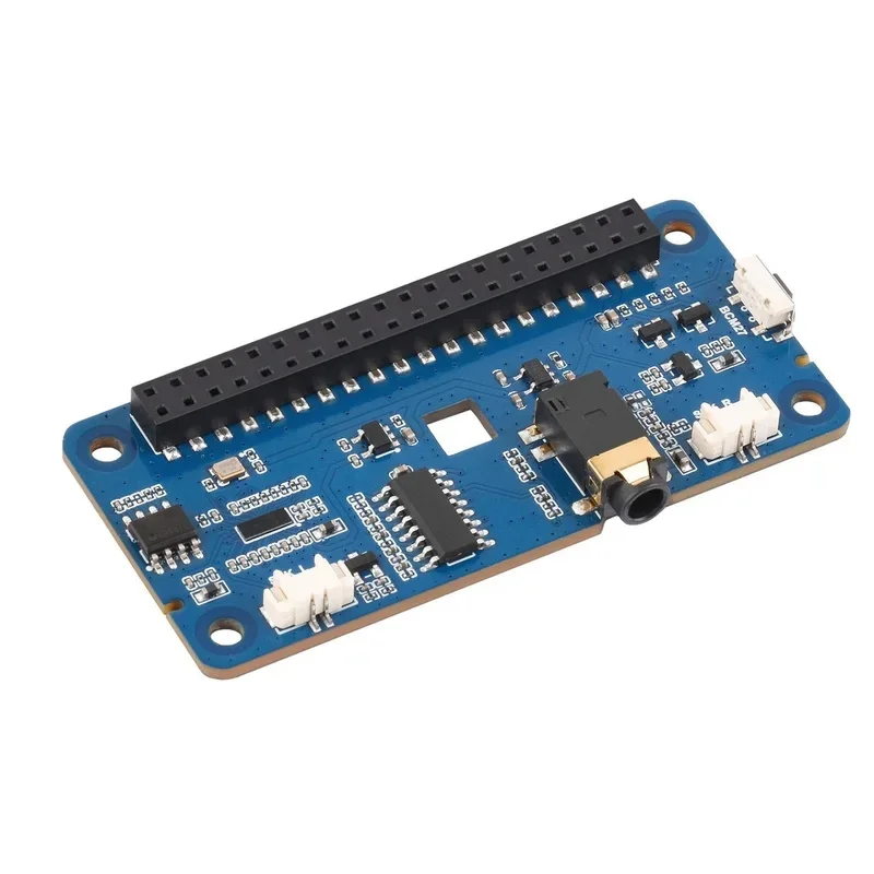 Raspberry Pi DA7212 XiaoZhi AI Home Assistant Voice I2S Audio Card Expansion Board Dul-Mic-Driver PI5/PI4/Zero