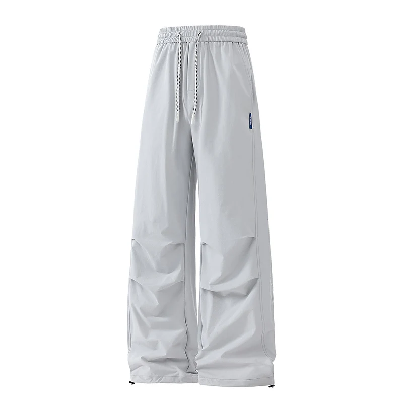 

Couples Outdoor Mountaineering Hiking Windproof Breathable Work Pants Trend Comfortable Four Seasons Loose Wide Leg Pants