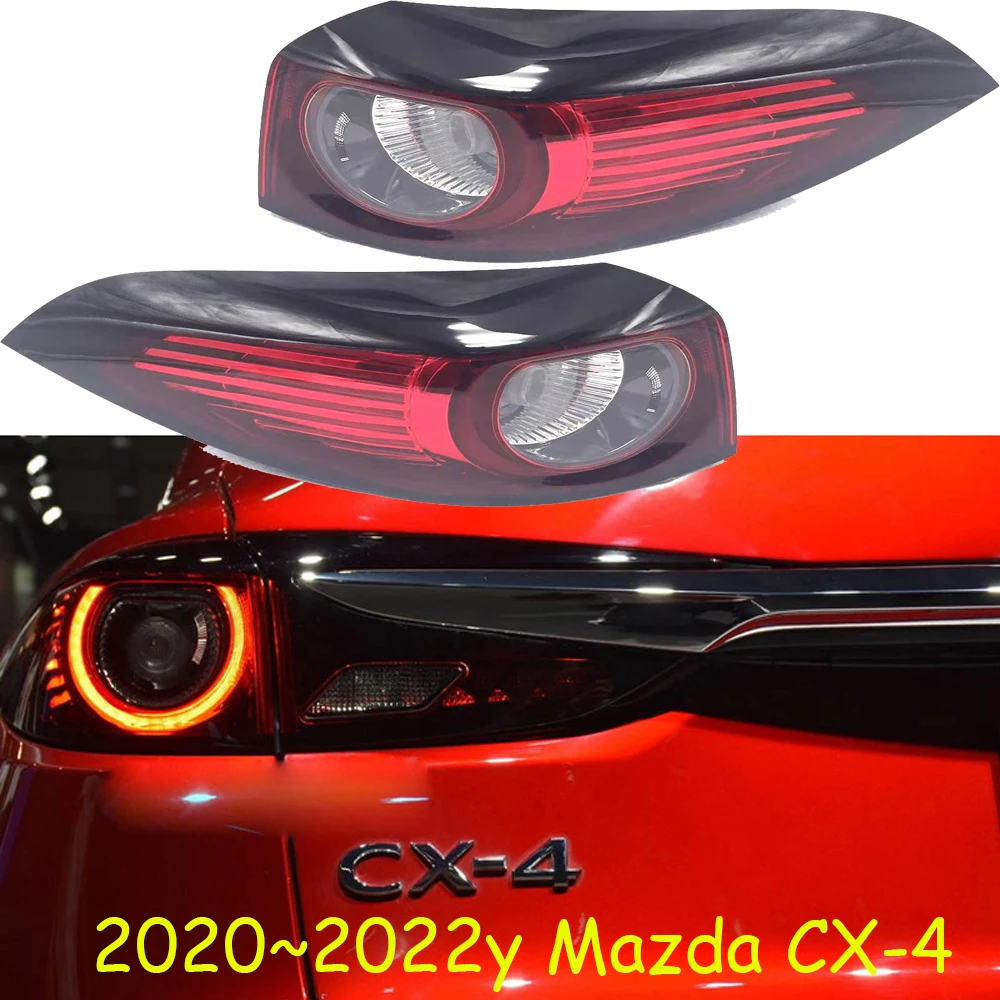 1pcs car bumper CX4 tail light for Mazda CX-4 taillight Taillamp 2020~2023y car accessories for Mazda CX-4 fog lamp