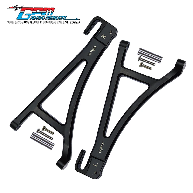 Brazo de suspensión inferior delantero de aluminio GPM para TRAXXAS 1/10 E-Revo Vxl sin escobillas