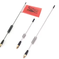 1 pz Simulazione Antenna In Metallo Linea di Segnale per 1/10 RC Crawler Traxxas TRX4 SCX10 Wrangler Parti