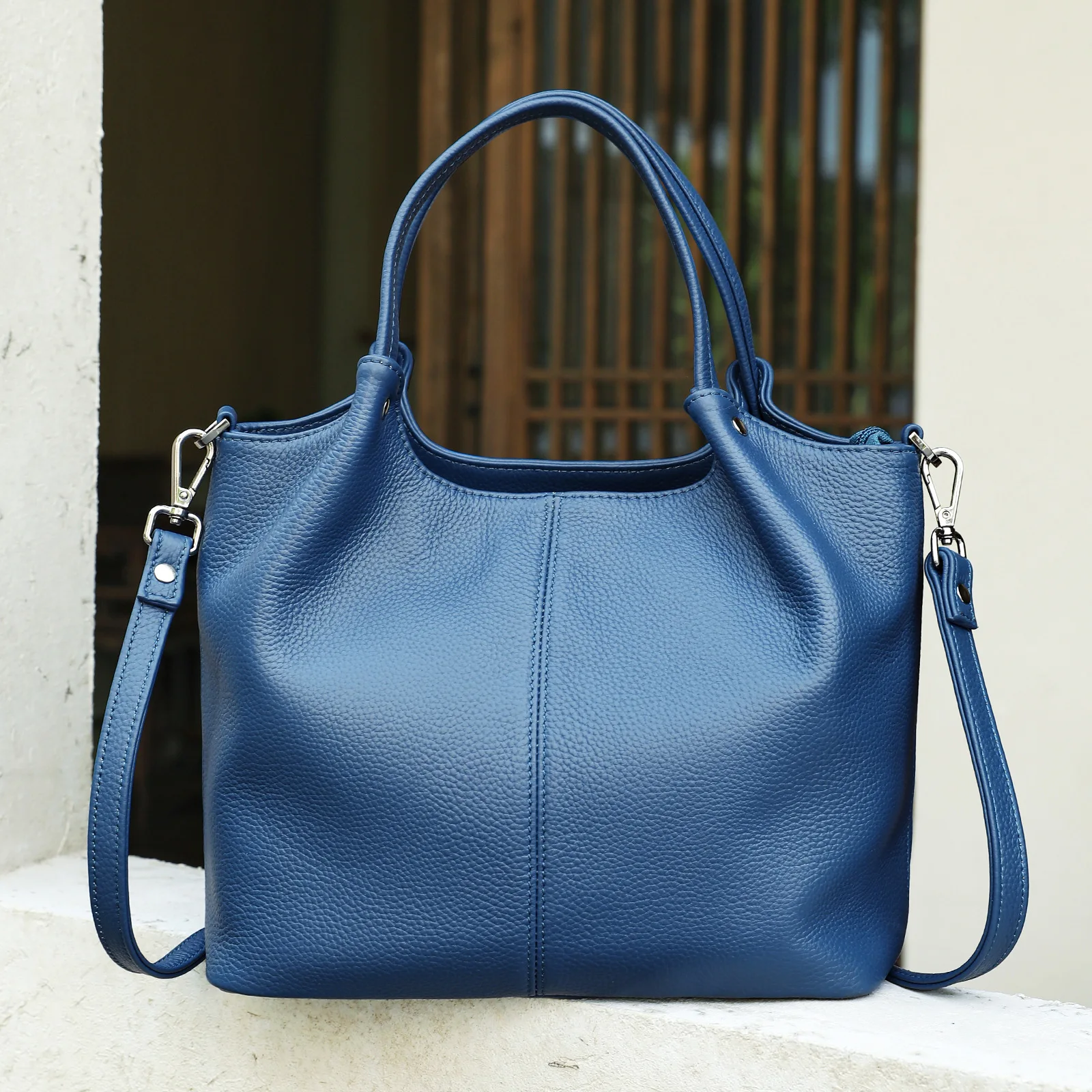 Women Handbags Fashion Shoulder Bag Large Leather Tote Top-handle Shopping Pack Multifunctional Satchel Lady Hobos  Big Purse