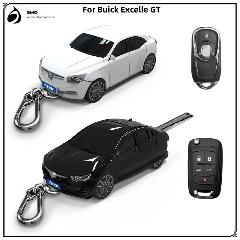 

For Buick Excelle Keychain, Sports Car Appearance With Lights, Car Keychain, Car Model, Key Protection Cover, Car Supplies, New