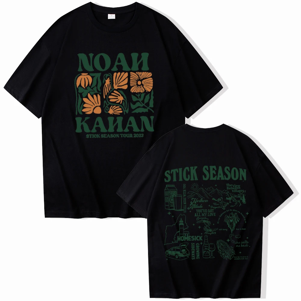 Noah Khan Printed Tshirts Sprin Summer Short Sleeve O-Neck Tee Shirt Men Women Noah Khan Fan Gift T Shirt Harajuku Trendy Tshirt