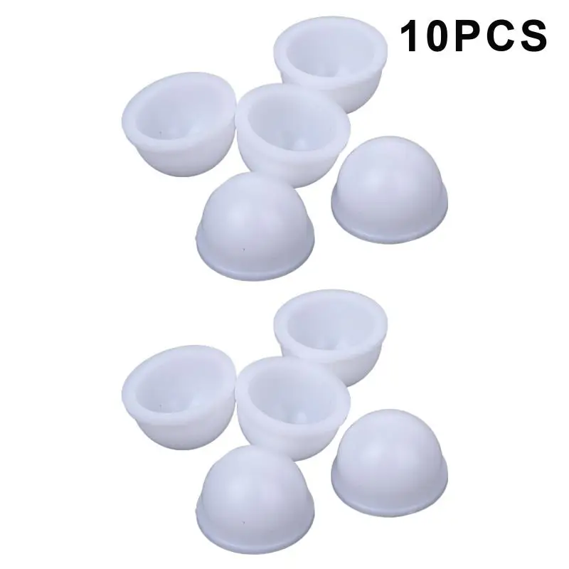 Light Sensor Ball, White Spherical Light Guide, Light Meter Housing, Dome Cover Plastic Light Sensor Housing