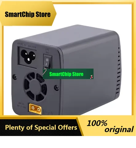 SmCpToolkitRC P200 V2 Mini 30V AC100W DC200W 10A GaN Adjustable Mini Desktop Power Supply USB Output