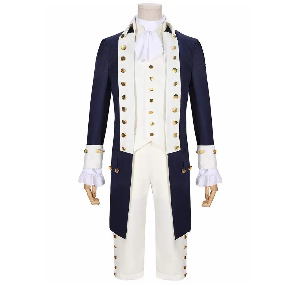 

Alexander Hamilton Rock Concert Costume, Halloween Carnival Stage Performance Costume
