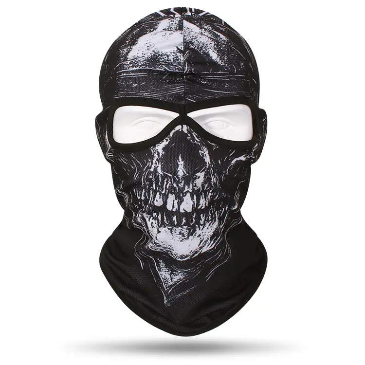 Ski Mask 2 Hole Windproof Balaclava Skull Full Face Mask Men Women Head Neck Warmer Face Cover Motorcycle Cycling Biker Hood Cap - Image 18