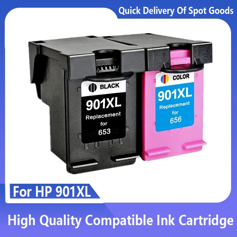 cartucho de tinta compativel para impressora hp 901 xl officejet 4500 j4580 j4550 j4540 4500 j4680 j4524 j4535 j4585 01