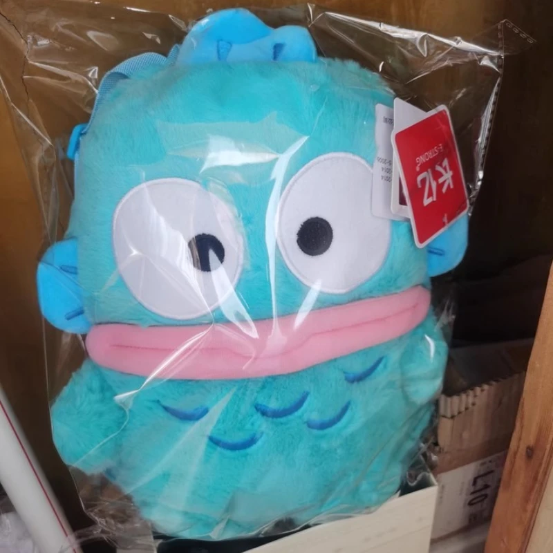 Anime Hangyodon doux en peluche poupée sac à dos dessin animé sac d'école haute capacité Portable sacs à bandoulière Surprise cadeau d'anniversaire