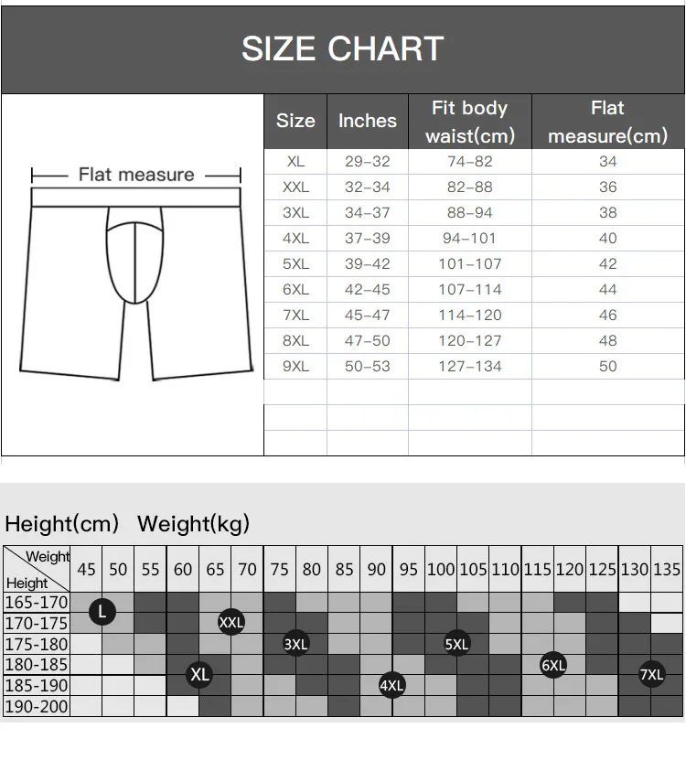 Men\'s Cotton Boxer Briefs Sexy Lingerie Plus size Large Size Chubby Shorts Anti Wear Leg Running Fitness Underwear Underpants