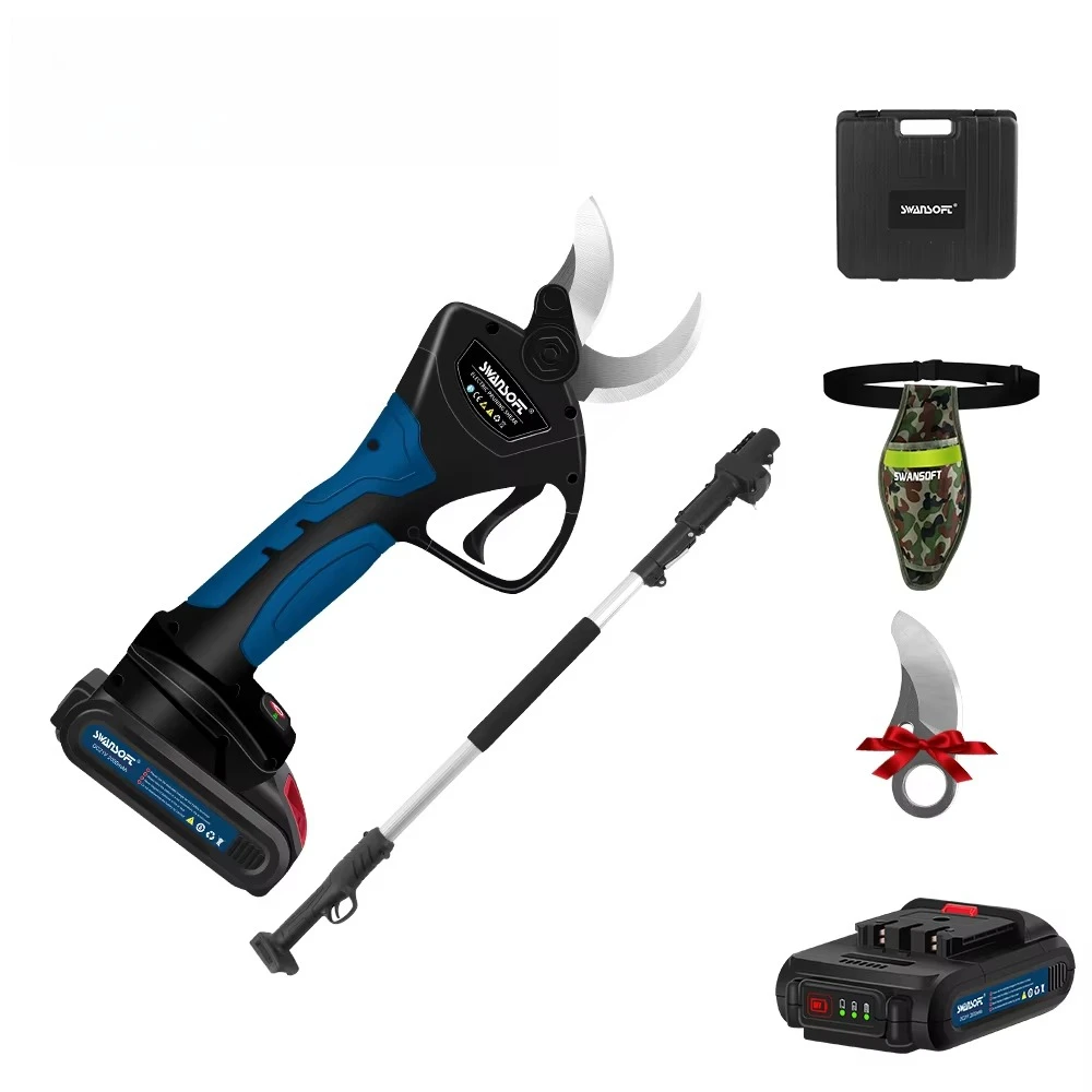 

2025 Hot Sale Warehouse in Europe Electric Pruning Shears Cordless Battery Pruner Progressive Cutting Scissors
