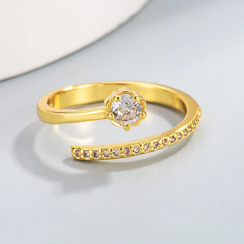Luxury 925 Sterling Silver Ring Simplicity Zircon Exquisite for Women Cassic Wedding Engagement Wedding Bands Fine Jewelry Gift