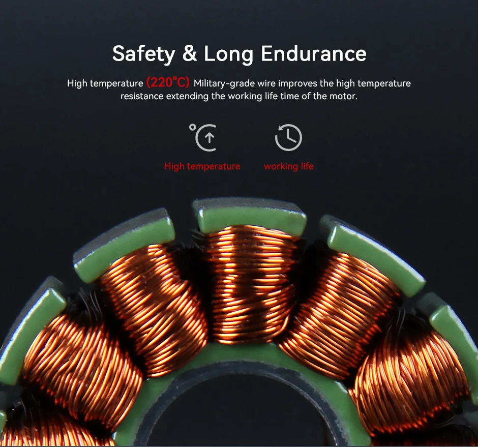 T-MOTOR الطائرة بدون طيار لتقوم بها بنفسك أجزاء AT5220A 20-25CC VTOL ثابت الجناح الطائرات رمح المحرك KV220/KV380 فرش السيارات قوية ومتوازنة