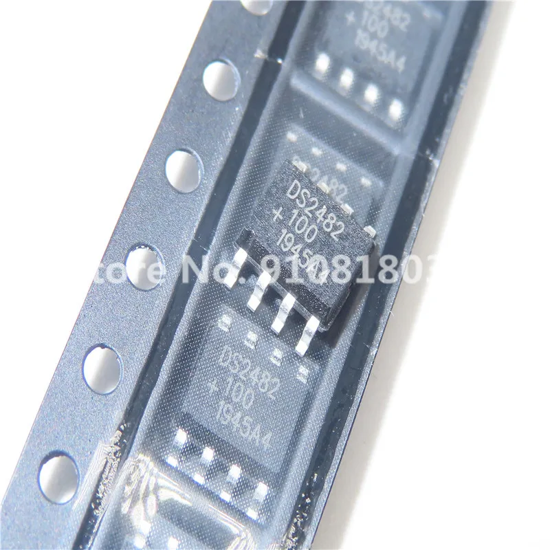 5PCS/lot  DS2482S-100 DS2482  SOP8 SOP-8  In Stock