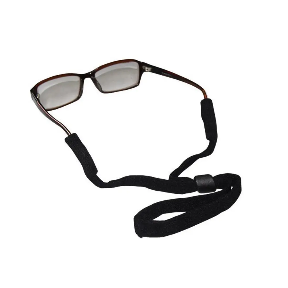 

Black Nylon Running Mountain Climbing Glasses Strap Adjustable Non Slip Sports Eyeglasses Rope Lightweight Washable Eco Friendly