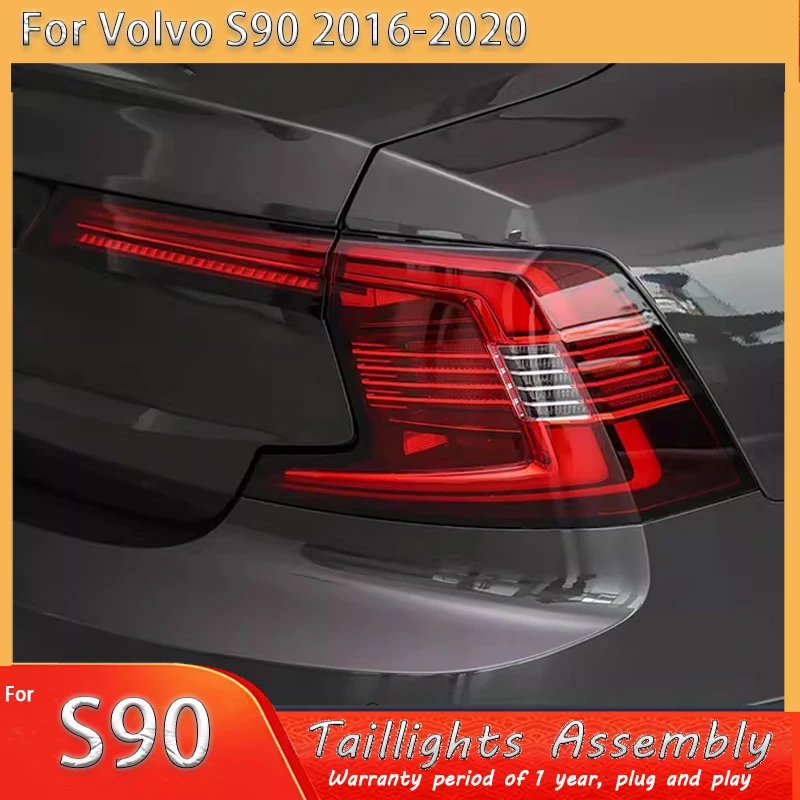 

Car Rear Light Tail Light Tail Lamp For Volvo S90 2016 2017 2018 2019 2020 Lamp Taillights Taillamps Brake Light Car Accessories