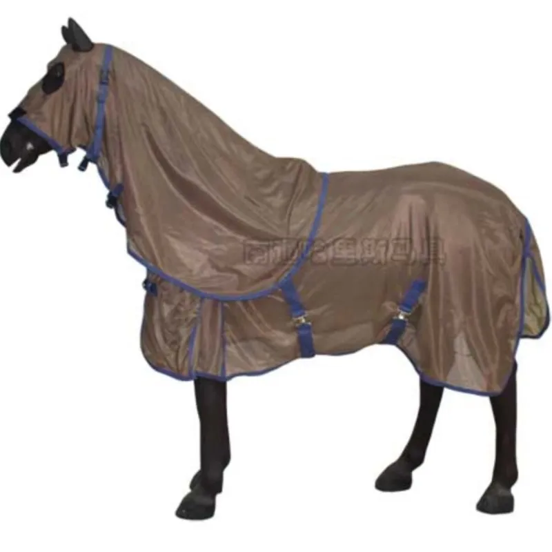 

لبس خيول Summer Mosquito and Fly Prevention Riding Clothes Breathable Equestrian Supplies Horse Rugs