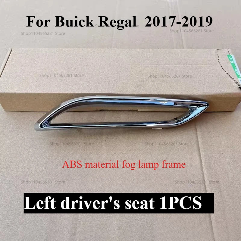 for Buick Regal 2017-2023 CAR STYLING CHROME REAR FOG LIGHT LAMP COVER TRIM BEZEL FRAME STYLING BUMPER MOLDING GARNISH