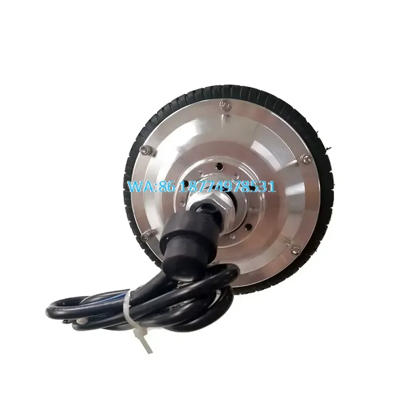 Wmwmnu for 6 Inch 24V 150W Scooter Hub Motor Wheel Geared High Torque Conversion Kit