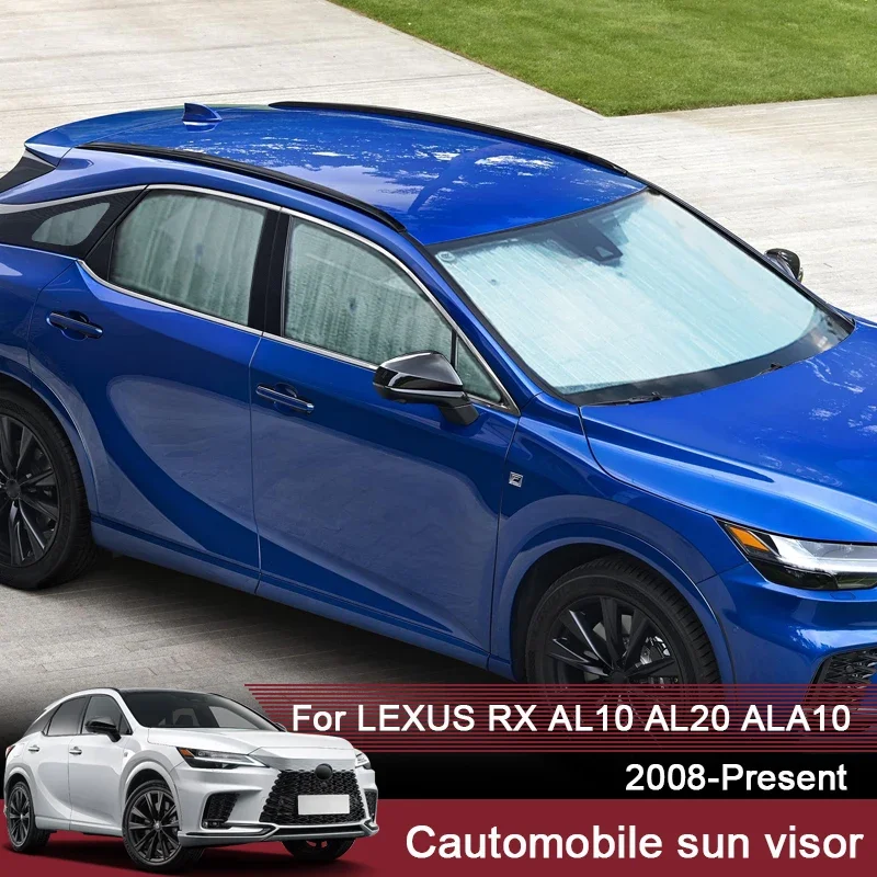 

Автомобильные солнцезащитные козырьки с УФ-защитой для Lexus RX AL10 AL20 ALA10 2008-2025, оконная занавеска, солнцезащитный козырек, аксессуары для лобового стекла