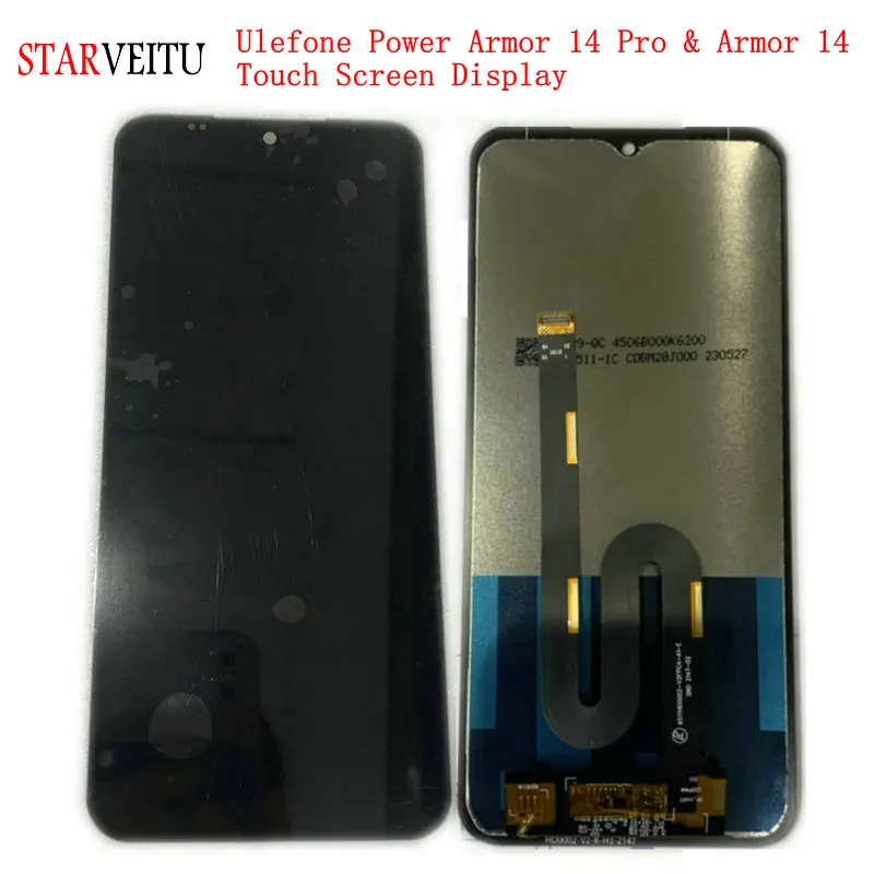 Original LCD for Ulefone Power Armor 14 Pro Touch Screen Display Armor 14 6.52\