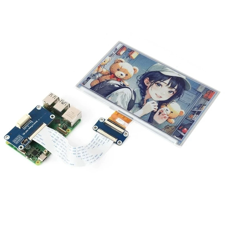 ePaper is suitable for 7.3-inch e-ink screen module E color 6 colors, suitable for Arduino Raspberry Pi STM32