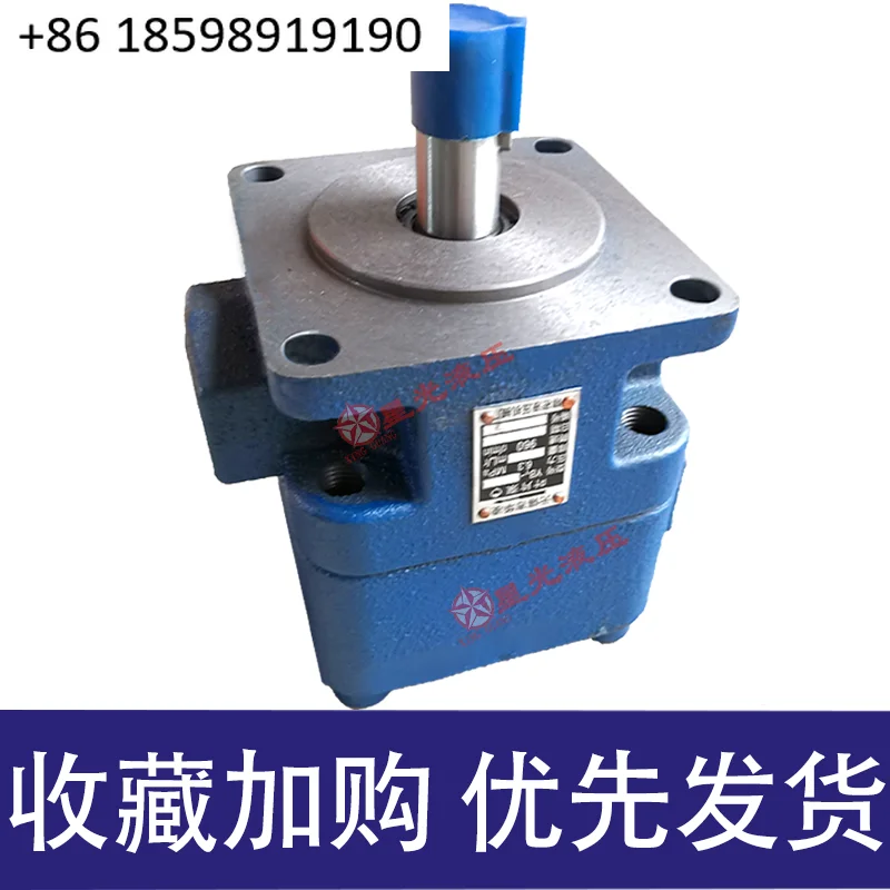 

YB1-10/4/6/6.3/12/16/25/32/40/50/63/80/100 Hydraulic Oil Pump Duplex