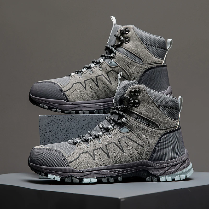 

Уличные непромокаемые походные ботинки, мужская и женская зимняя обувь, прогулочная обувь для скалолазания, горные спортивные ботинки, мужские кроссовки для охоты