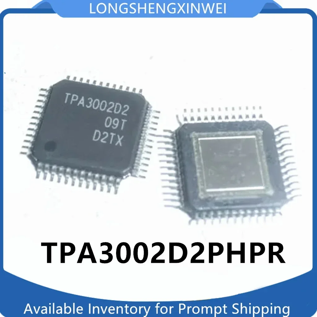 1PCS TPA3002D2PHPR TPA3002D2 HTQFP48 Audio Amplifier Chip in Stock New Original