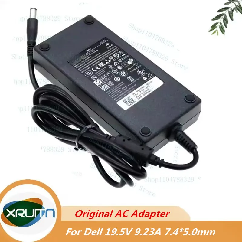 

Original 180W 19.5V 9.23A Laptop AC Adapter for Dell Precision M4600 M4700 M4800 Alienware 13 R3G3 Charger DA180PM111 597609-001